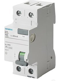 Resim Siemens 2x40a 300ma Kaçak Akım Rölesi 