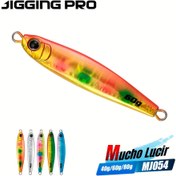 Resim Jigging Pro 40g 60g 80g Deniz Balıkçılığı Yemleri - Çok Renkli Gerçekçi Tasarımlı Metal Jigging Yemler, Levrek, Ton Balığı, Uskumru için Dayanıklı Kurşun Döküm Yemi - Noel, Paskalya, Şükran Günü, Yeni Yıl, 4 Temmuz Hediyesi, Levrek Balıkçılık Yemi | Canlı Balıkçılık Yemi | Dayanıklı Kurşun Yem, Balıkçılık Yemi 