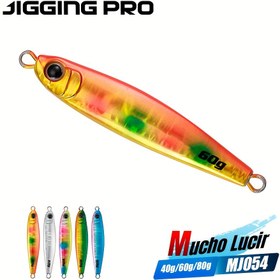 Resim Jigging Pro 40g 60g 80g Deniz Balıkçılığı Yemleri - Çok Renkli Gerçekçi Tasarımlı Metal Jigging Yemler, Levrek, Ton Balığı, Uskumru için Dayanıklı Kurşun Döküm Yemi - Noel, Paskalya, Şükran Günü, Yeni Yıl, 4 Temmuz Hediyesi, Levrek Balıkçılık Yemi | Canlı Balıkçılık Yemi | Dayanıklı Kurşun Yem, Balıkçılık Yemi 