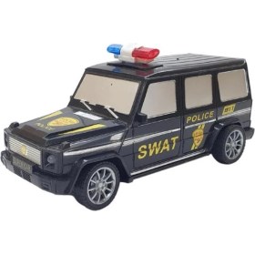 Resim MCM Group Uzaktan Kumandalı Mercedes Polis Jeep 1:20 Ölçek 18 cm Siyah - 13578-887 (Lisinya) 
