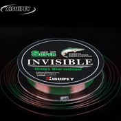 Resim 1 Rulo Fluorokarbon Misina - Görünmez, Işıklı Renk Değiştiren, Buz ve Deniz Balıkçılığı için Güçlü & Aşınmaya Dayanıklı, Tatlı Su & Tuzlu Su Kullanımı, 100m/328ft Uzunluk, Balıkçılık Misinası Fluorokarbon, Buz Balıkçılık Malzemeleri, Dayanıklı Balıkçılık Misinası 