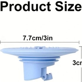 Resim Dashanshop 1 Adet Banyo Pislik Tutucu Koku Korumalı Saç Geçirmez Lavabo Duş Küvet 