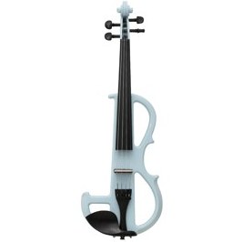 Resim Kinglos KNG DSG-B1808 Elektro Keman 4/4 Mavi (Profesyonel - Silent) | Kulaklık Çıkışlı Sessiz Çalışma Modu, Kristal Netliğinde Tonlar 