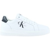 Resim Calvin Klein Chunky Cupsole Monologo Erkek Beyaz Spor Ayakkabı Ym0ym00681-0ld Beyaz 