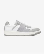 Resim Greyder Erkek Gri Beyaz Hakiki Deri Sneaker Ayakkabı 3K1SA75174 