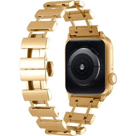 Resim Apple Watch Ultra Ultra 2 49mm Redclick KRD-96 Metal Şerit Kordon 