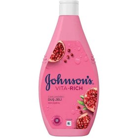Resim Johnson & Johnson Vitra Rich Canlandırıcı Duş Jeli - Nar Çiçeği 400ml 