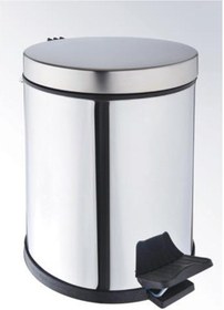 Resim Onno Ck-9000-3 Pedallı Paslanmaz Çöp Kovası 3 Lt. Krom 