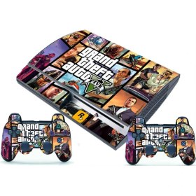 Resim Stickermarket Ps3 Fat Kasa Gta Sticker Seti 