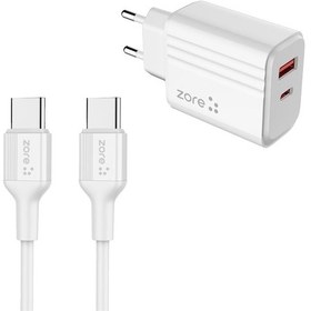 Resim Meizu X8 Uyumlu Şarj Aleti Kablo Ve Başlıklı Set 20w Pd To Type-c - Pl07 
