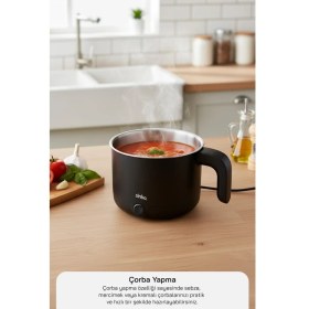 Resim Sinbo SCO-5067 Çok Fonksiyonlu Buharlı ve Yağda Pişirme Özellikli Elektrikli Pişirici 
