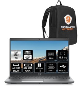 Resim Dell Latitude 5550 Ultra 7 155U 40GB DDR5 512GB SSD 15.6'' FHD W11P Dizüstü Bilgisayar & PER4 ÇANTA 