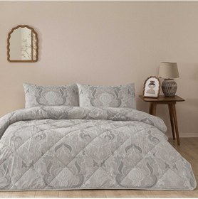 Resim Taç Norellia Ranforce Çift Kişilik Yorgan Seti Gri 000000001000051070 Gri 