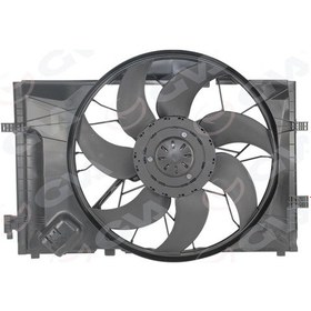 Resim Gva 7599010 - Radyator Fanı Komple Mercedes W203 Cl203 S203 C209 