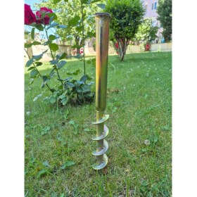 Resim Plaj Şemsiye Tutturma Kazığı Metal 43 cm 