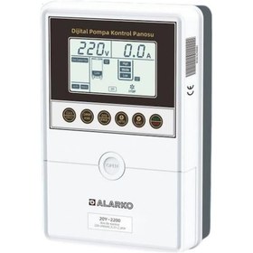 Resim Alarko 0,5 - 4 Hp 220v Monofaze Dijital Akıllı Pompa Kontrol Panosu 