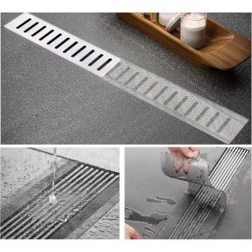 Resim Neler Geldi Neler 4 mt 10 cm Kesilebilir Yapışkanlı Çok Amaçlı Süzgeç Bant Gider Süzgeci ve Sineklik Yaması Tamir Kiti 