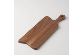 Resim Feyza Design Akasya Kesme Tahtası 42,7X14,5X1 Cm, Dayanıklı ve Şık Tasarım 