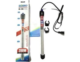 Resim Delixa Sobo HS-200 Akvaryum Cam Isıtıcı 200W 