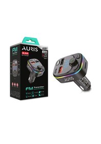 Resim Auris Ars-c8 Bluetooth/usb Fm 20w 2usb+pd Rgb Fm Transmitter 