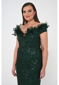 Resim Alfa Beta Kadın Abiye 2246692 Zümrüt 