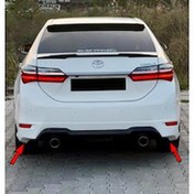 Resim Toyota Corolla 2013-2018 Model Arka Tampon Eki Boyasız Astarlı 