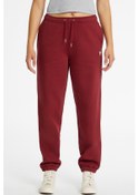 Resim Kadın Jogger Eşofman Altı - Kırmızı Kırmızı 