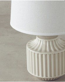 Resim English Home Aris Seramik Abajur Bej Bej 