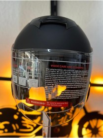 Resim Kask JK 526 GÜNEŞ VİZÖRLÜ YARIM KASK 