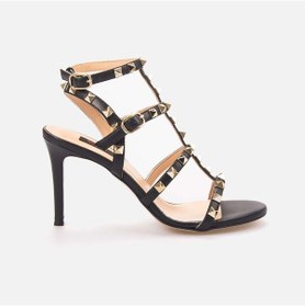 Resim Rouge Uzun Topuklu Kadın Gece & Abiye Ayakkabı 6319-01 Siyah 