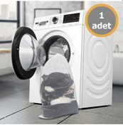 Resim Malzek Esrcmsfile İpli 35 x 45 CM Büyük Boy Çamaşır Yıkama Filesi Beyaz 