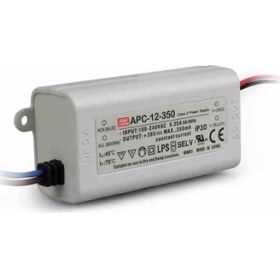 Resim Mean Well APC-12-350 9~36VDC 350MA IP30 Güç Kaynağı 