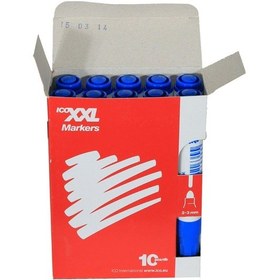 Resim White Board Marker Xxl Beyaz Yazı Tahta Kalemi Mavi 10 Lu 