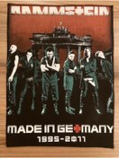 Resim StüdyoÜmitTişört Rammsteın - Germany Back Patch Sırt Patch Peç Arma Ve Kot Yamaları 