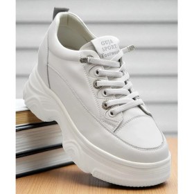 Resim Full Ortopedik Taban Günlük Kadın Spor Ayakkabı Kalın Taban Içten Dolgu Taban Guja 25K314 