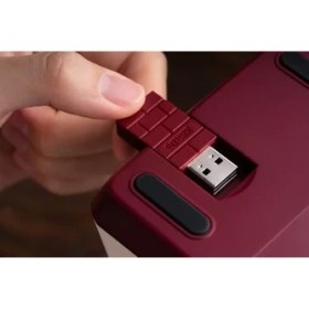 Resim 8bitdo Retro 18 Mechanical Numpad, Supports Calculator Mode, Bluetooth/2.4g/wired Numpad For Windows And - Fami Edition 