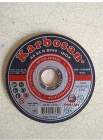 Resim 5 Adet 115 Mm Karbosan İnox Kesici Taş 