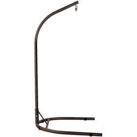 Resim ReHome Capri Swing Tek Kişilik Metal Salıncak Ayağı Kahve 