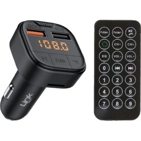 Resim Linktech GR15 18W Pd + Qc3.0 LED Ekranlı Fm Transmitter 