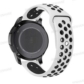 Resim 20mm/22mm Silikon Bant Samsung Galaxy Uyumlu İzle 5/4 44mm 40mm Klasik 46mm 42mm Aktif White Black Galaxy Uyumlu Watch 42mm 