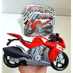 Resim Motor Motosiklet Motorbisiklet Motorsiklet Erkek Oyuncak Yarış Motor 28 x 18 cm Detaylı Kırılmaz 