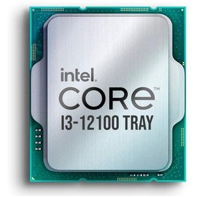 Resim Intel Alder Lake I3-12100 3.30GHz 12MB 1700P Tray İşlemci 