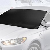 Resim ForWhat Büro Ev Ofis Arabası için 150x90CM Araç Dışı Suv Araçlar Ön Cam Oto Kar Buz Güneş Brandası 