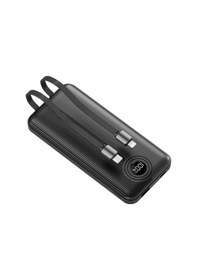 Resim Dexim W3 10000mah Powerbank 22.5w Hızlı Şarj Led Ekranlı Type-c Kablolu Taşınabilir Şarj Cihazı Çok Renkli 