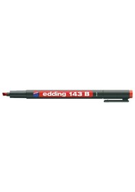 Resim Edding Asetat Kalemi Permanent B Seri 1-3 MM Kırmızı 143 B - 10 A Kırmızı 