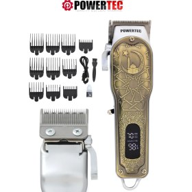 Resim Powertec TR-6600 Profesyonel Saç Tıraş Makinesi 