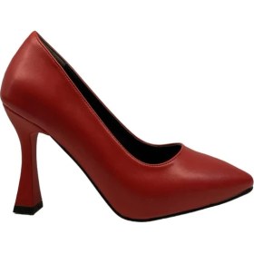 Resim Massima 9532 Kırmızı Stiletto Bayan Ayakkabı 