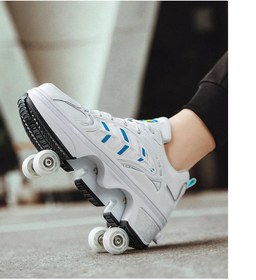 Resim Yeni Roller Paten Ayakkabıları – Öğrenciler İçin Dış Mekan Çok Fonksiyonlu Spor Ayakkabıları | Tekerlekli Spor Ayakkabı 