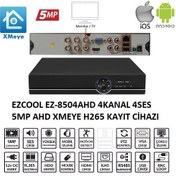 Resim Ezcool ez-8504ahd 4kanal 4ses 5mp 1hdd xmeye xvr 