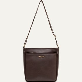 Resim Rose Kahverengi E. Deri Bebek Çantası 